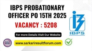 IBPS PO 2025 Admit Card Rojgar Forum