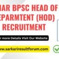 BPSC_HOD_Recruitment