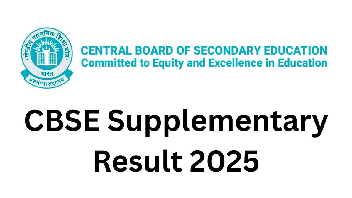 CBSE Supplementary Result 2025 Rojgar Forum
