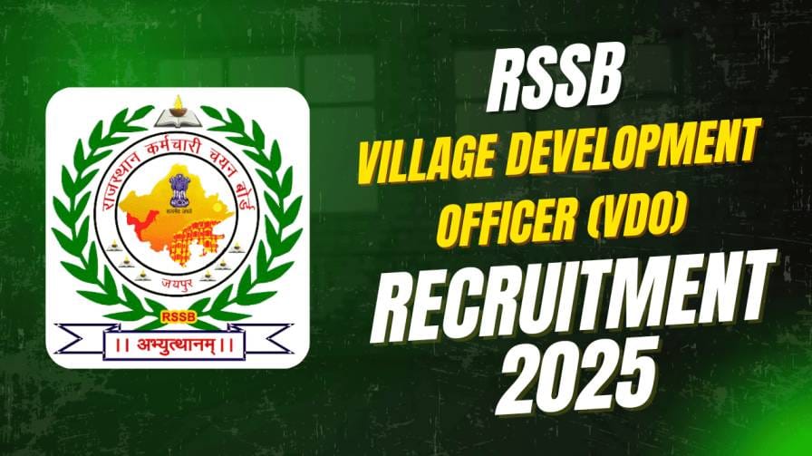 RSSB VDO Recruitment 2025 Rojgar Forum