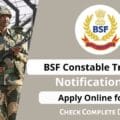 BSF Tradesman 2025 Apply One
