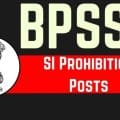 Bihar Police 2025 BPSSC SI Prohibition Mains Result Sarkari Result
