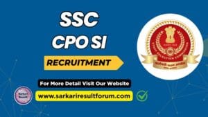 SSC_CPO_Recruitment