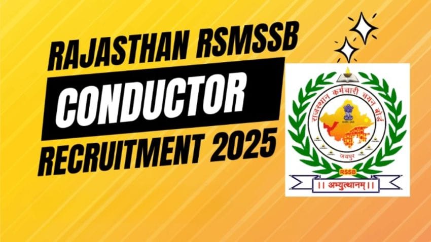 RAJASTHAN-CONDUCTOR-RECRUITMENT