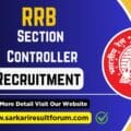 RRB Section Controller 2026
